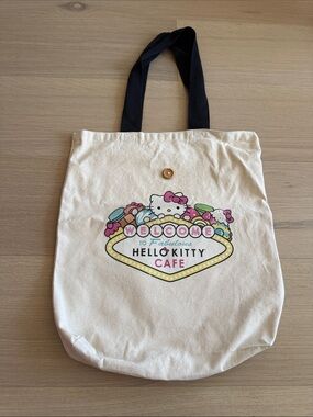 Hello kitty cafe tote bag
